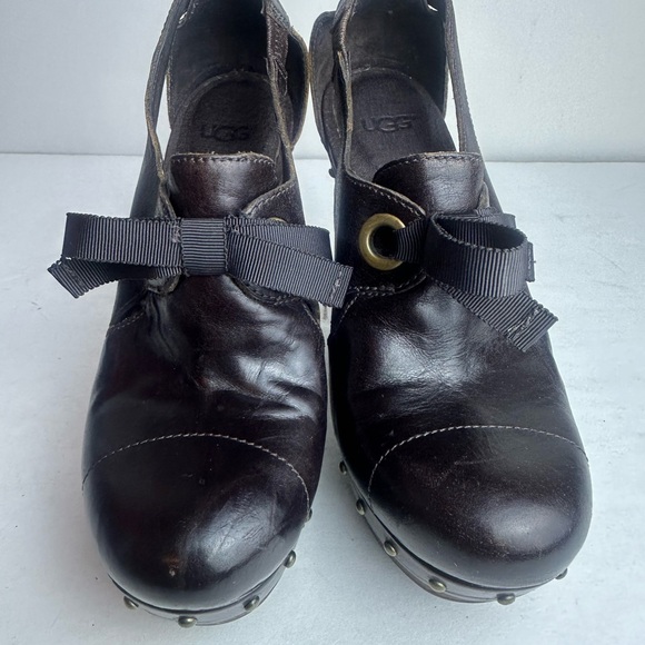 ♦️ MOVING SALE FINAL PRICE UGG Australia Celestina High Heel 90s Platform Clogs - Picture 6 of 12